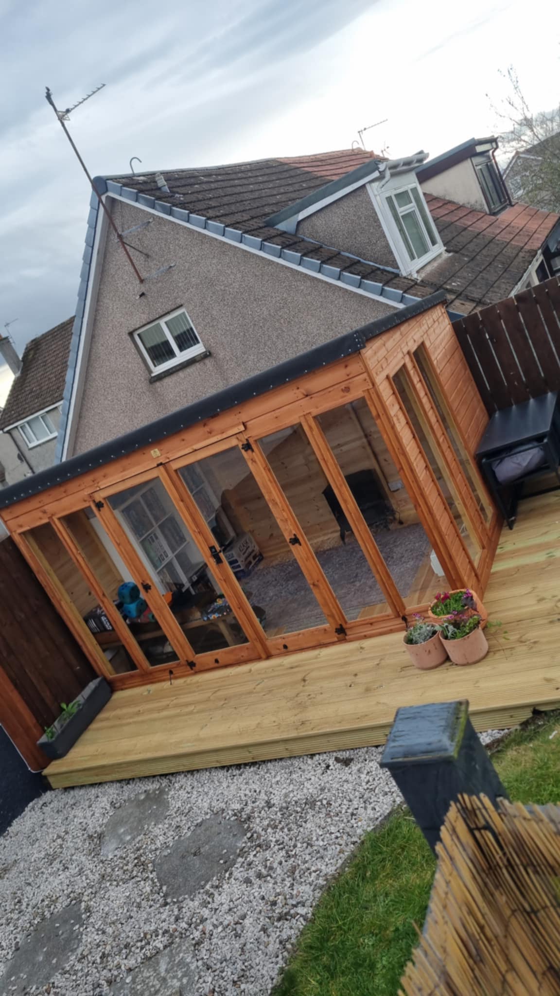 A handmade Balmuir garden building